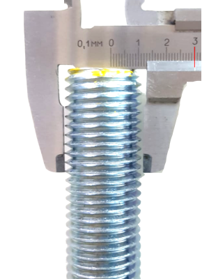 Шпилька 30х2000 DIN 975 кл.пр.8,8