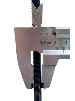 Шпилька 8х1000 DIN 975 кл.пр.10,9