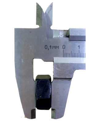 Гайка 6-гр. М 14 DIN 934 (2,0) кл.пр.10,0 чёрная