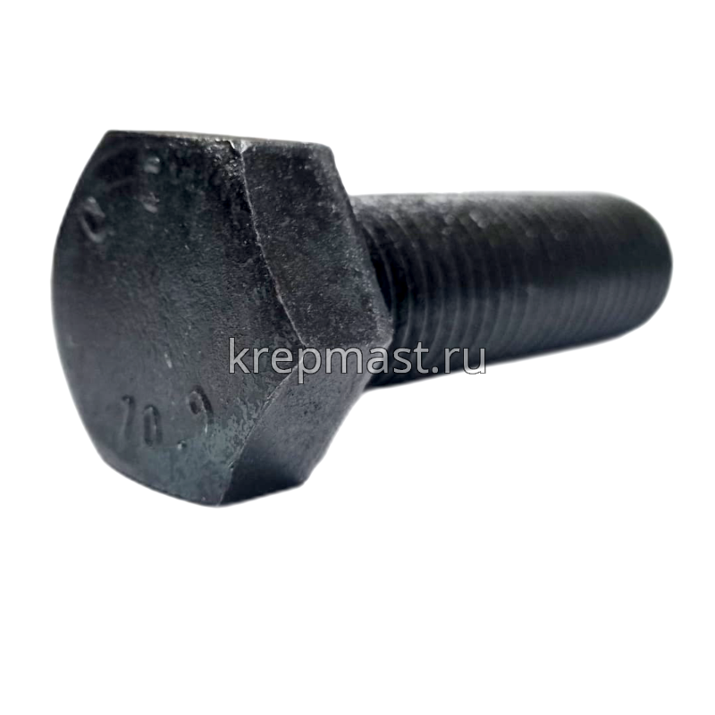 Болт 24х 80 кл.пр.10,9 черный н/р DIN 931