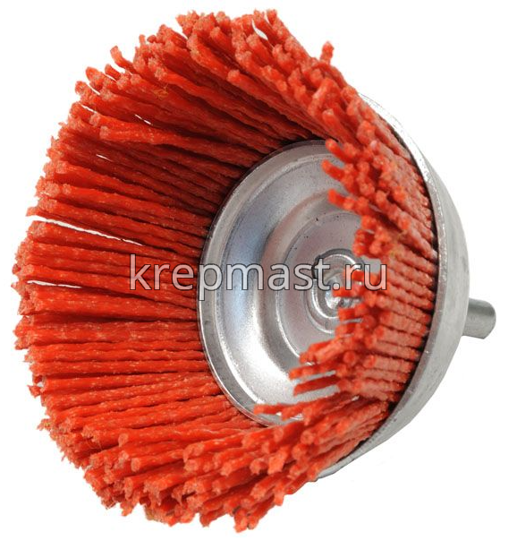 Корщетка- чашка 50мм для ДРЕЛИ FIT нейлоновая