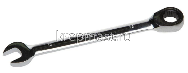 Ключ комбинированный 13мм трещеточный ЗУБР Профи