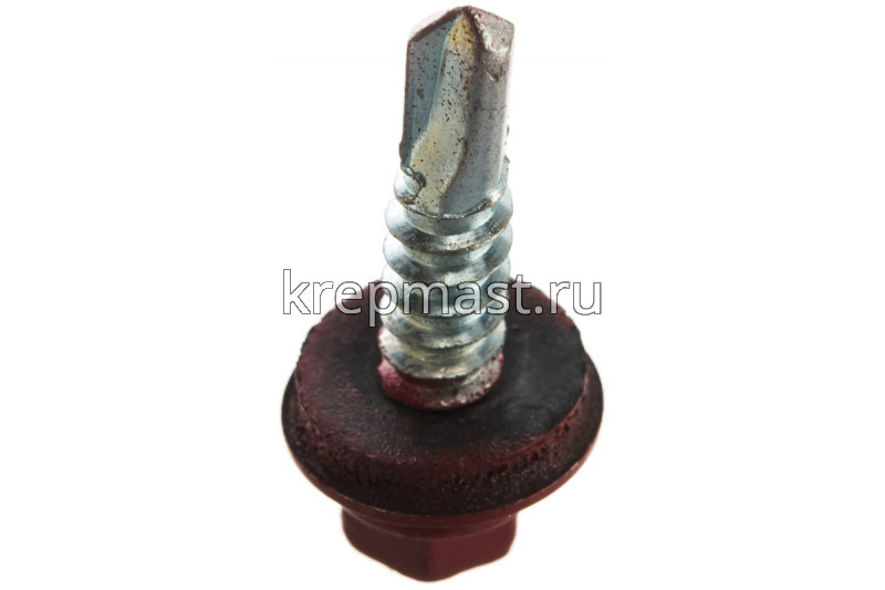 Саморез д/кровли краш. 5,5х25 RAL 3011