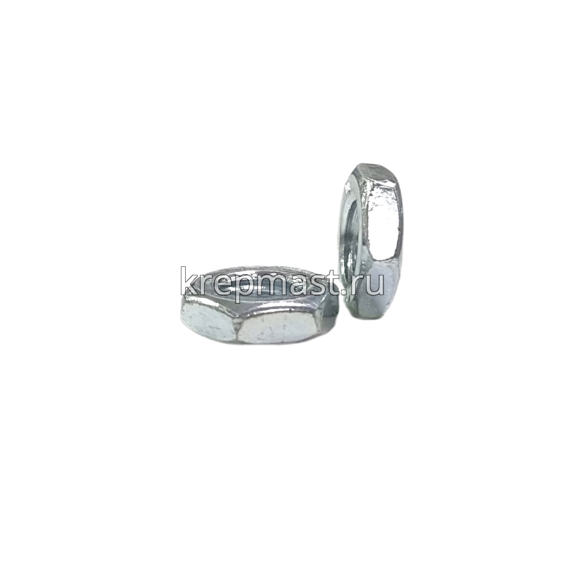 Гайка низкая DIN 439 М 8 оц.