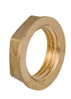 Контргайка с бор-ком 1/2" вн. латунь
