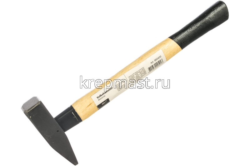 Молоток с деревянной рукояткой 400гр