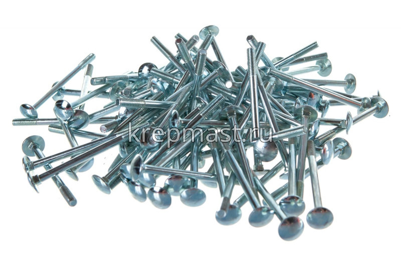 Болт мебельный 6х 80 DIN 603