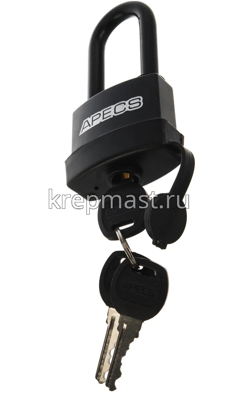 Замок навесной PDR-50-55L APECS водостойкий