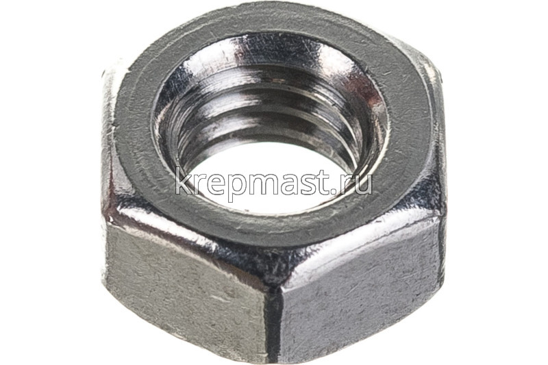 Гайка DIN 934 6-гр. М 6 (1,0) нерж. А2