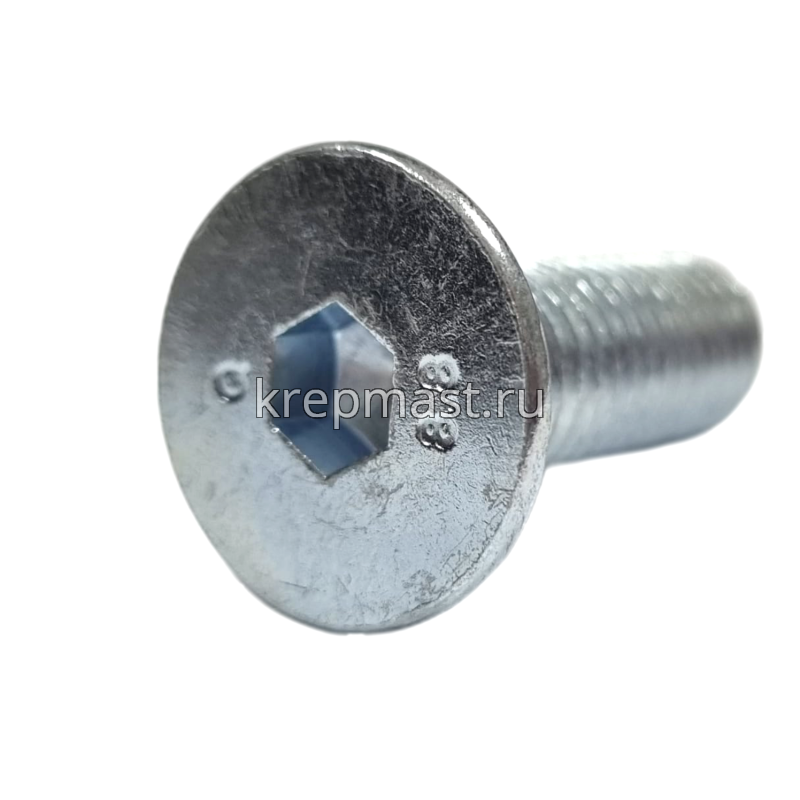 Винт с внут. шестиг. потай голов. 10х 30 кл.пр.8,8 DIN 7991