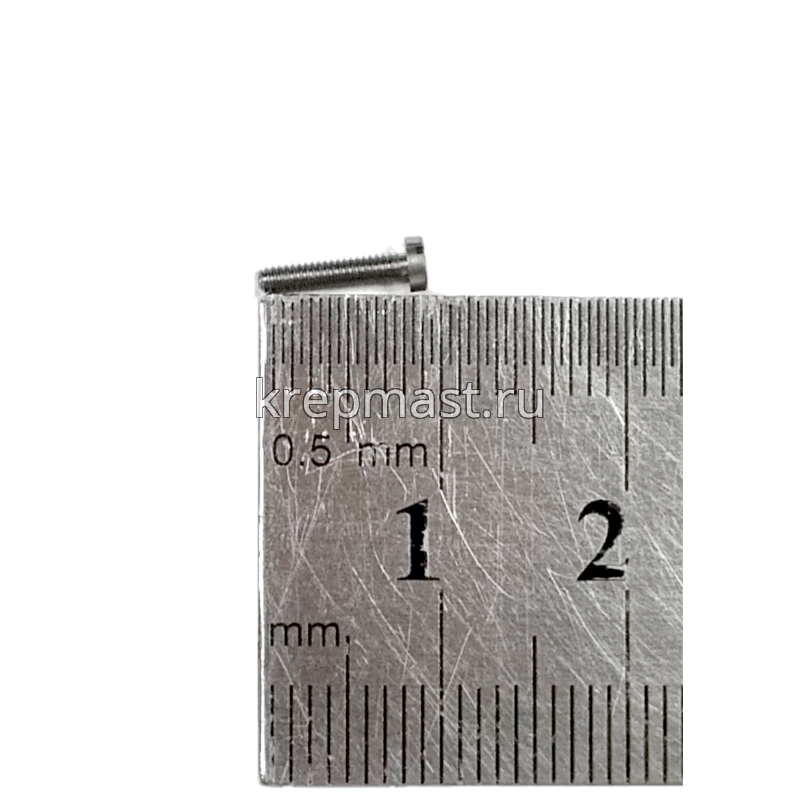 Винт с цилиндр.голов. 1,6 х 8 DIN 84