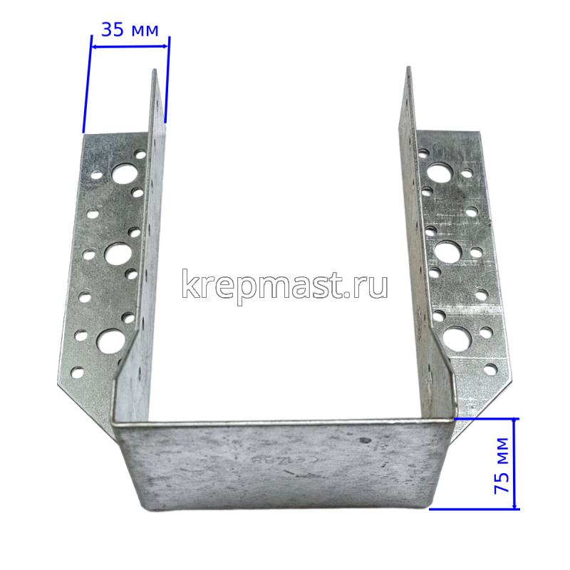WB31 крепление балок 100х170х76х40х2мм
