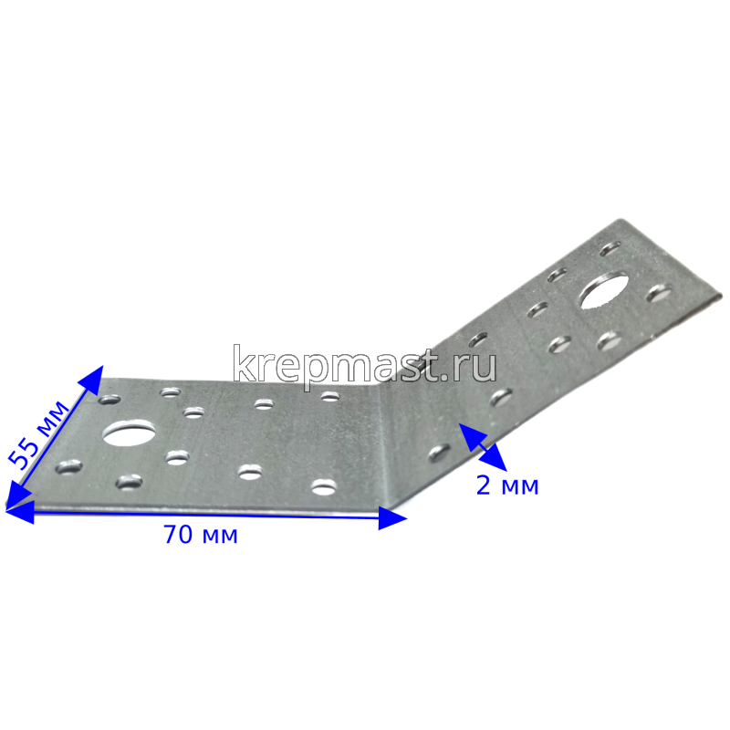 KLR2 - уголок под 135 градусов 70х70х55х2,0мм
