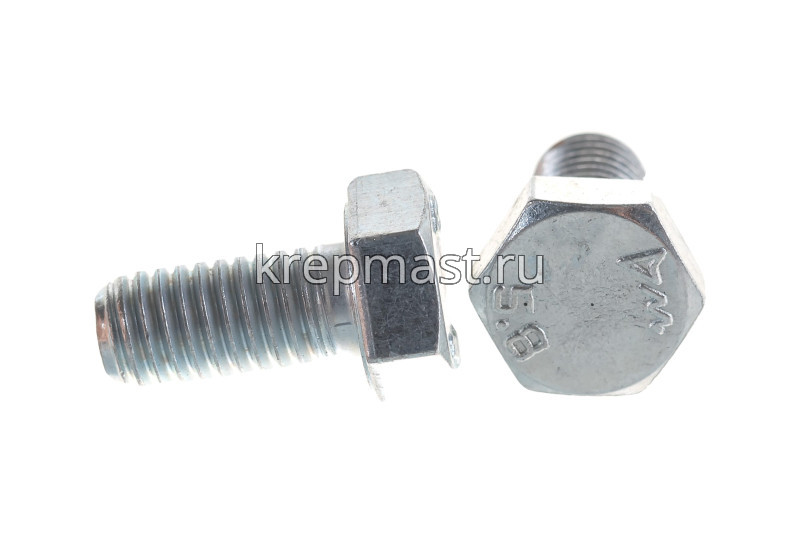 Болт 8х 16 кл.пр. 5,8 оц. п/р DIN 933