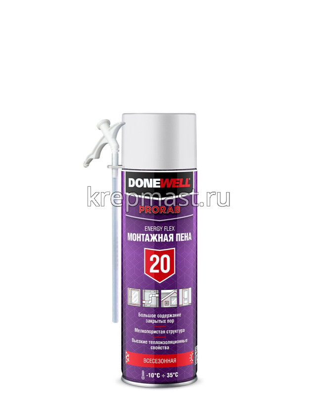 Пена монтажная DONEWELL ENERGY FLEX 20 650мл