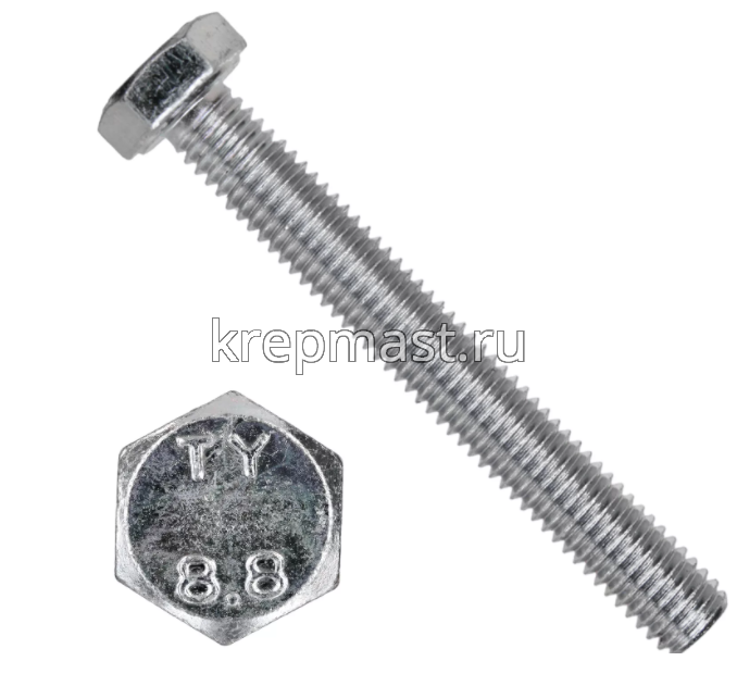 Болт 16х150 кл.пр. 8,8 оц. п/р DIN 933