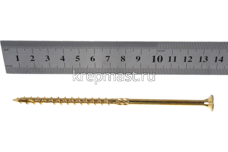 Шуруп с/нарез. для дерева потай 6,0х140 Тх