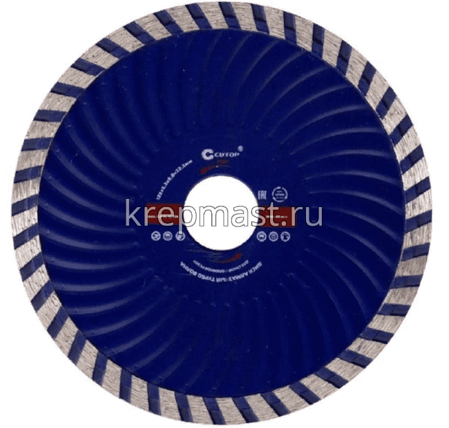 Диск алмазный 180 х 22 супер-турбо