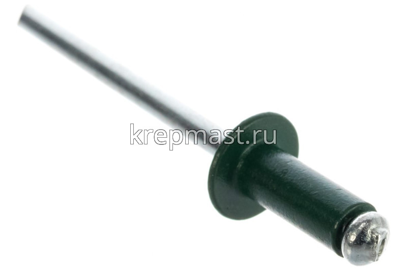 Заклёпка алюминий/сталь 4,0х10 RAL 6005