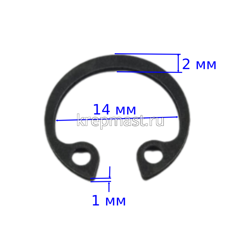 Шайба стопор. М 14 Отверстие DIN 472