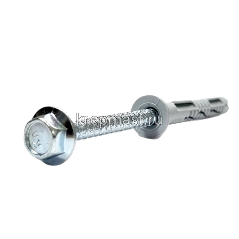 Дюбель фасадный 10х 80 6-гр. под ключ