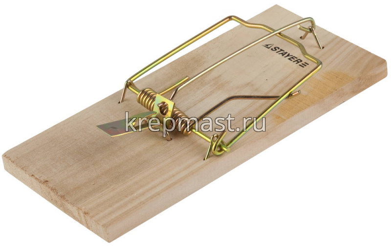 крысоловка STAYER деревянное основание