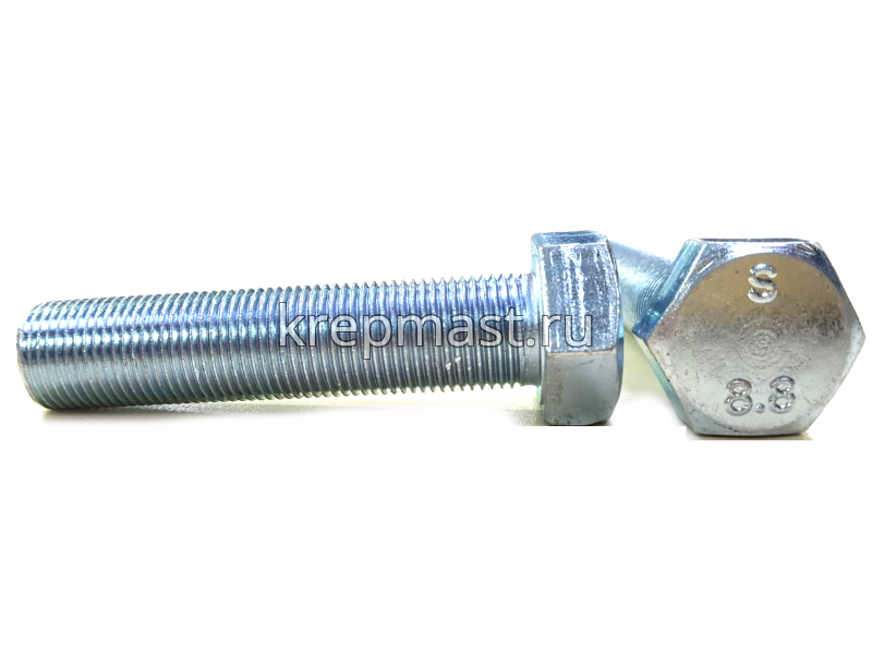 Болт DIN 961 18х 80х1,5 кл.пр. 8,8 ОЦИНК. п/р с мелкой резьбой