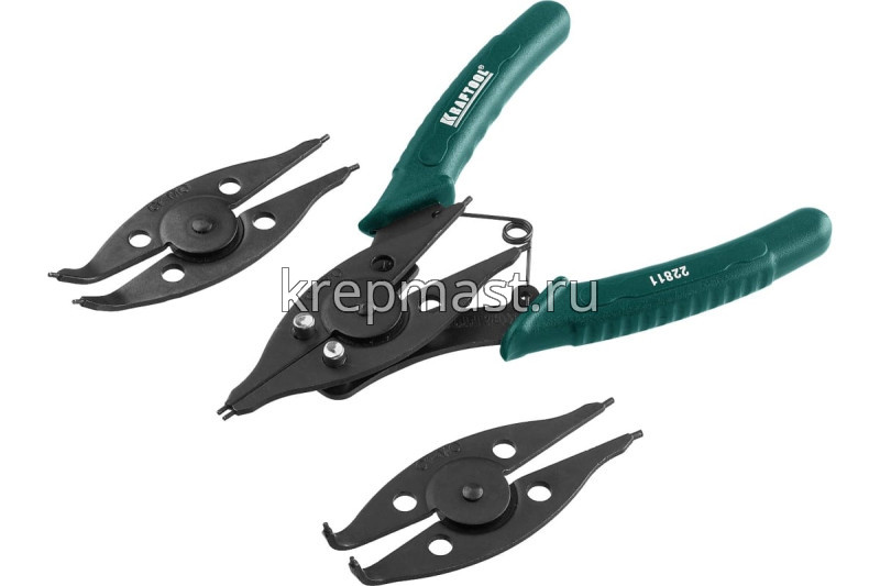 Съемник KRAFTOOL стопорных колец 6 в 1