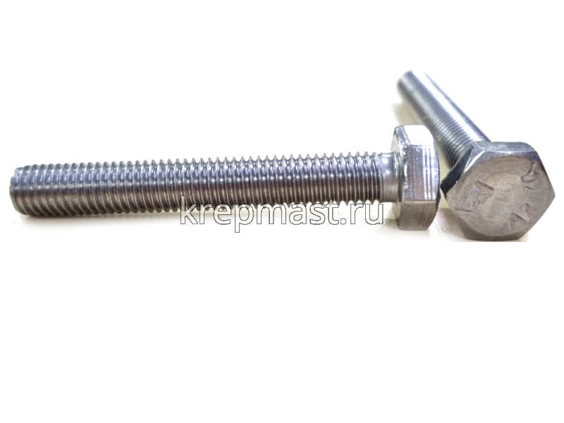 Болт 10х 70 нержав. DIN 933 A2