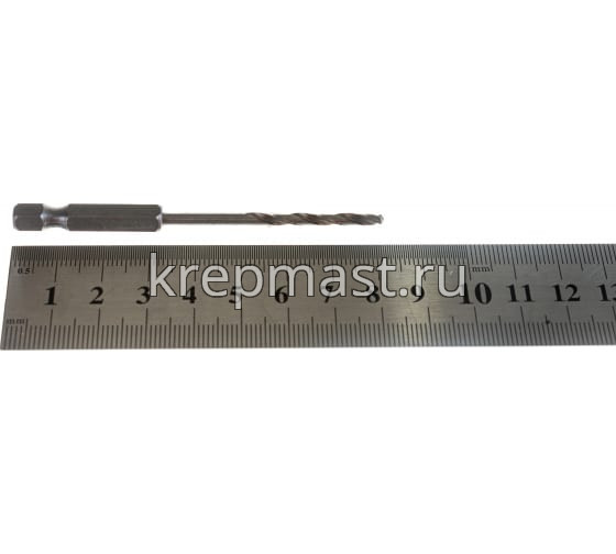 Сверло по металлу 3,0 мм U-образ.хвост.под биту