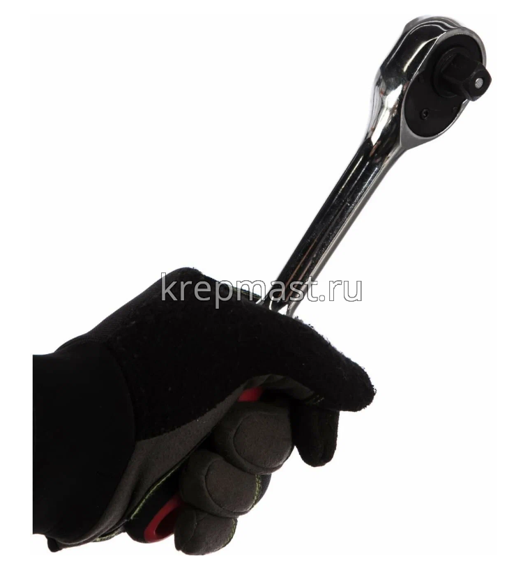 Трещётки ЗУБР Мастер Cr-V для торц.головок 1/2 (72зуба)