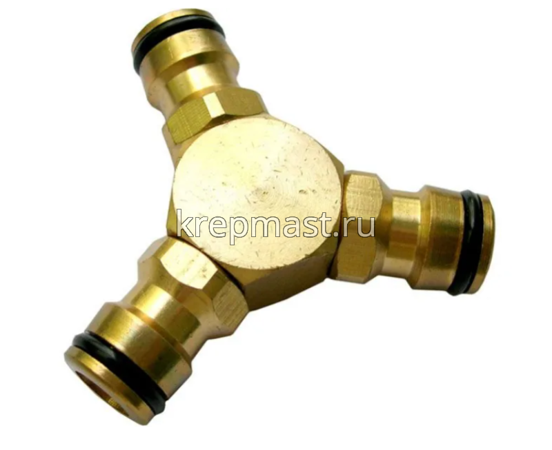 Соединитель USP / FIT тройной латунь 3/4"