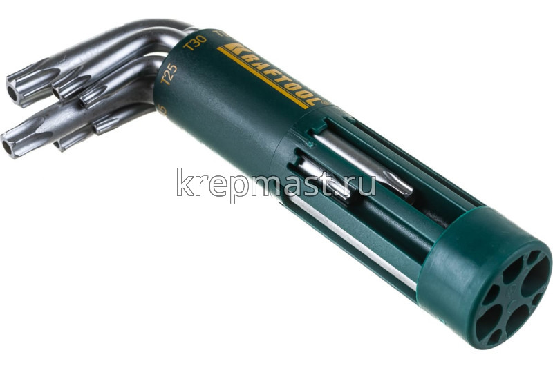 Ключи-набор TORX "KRAFTOOL" 10-50 ( 8шт)