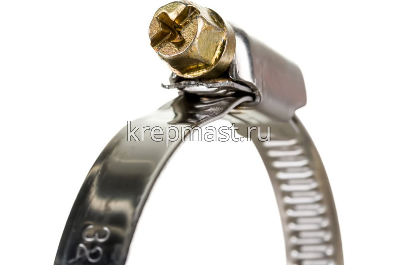 Хомут червячный нержавейка 32-50 (35-50)