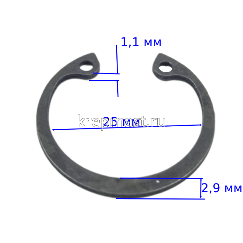 Шайба стопор. М 25 Отверстие DIN 472