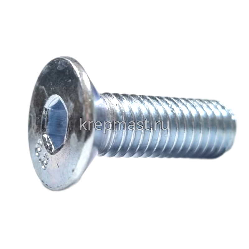 Винт с внут. шестиг. потай голов. 8х25 кл.пр.8,8 DIN 7991