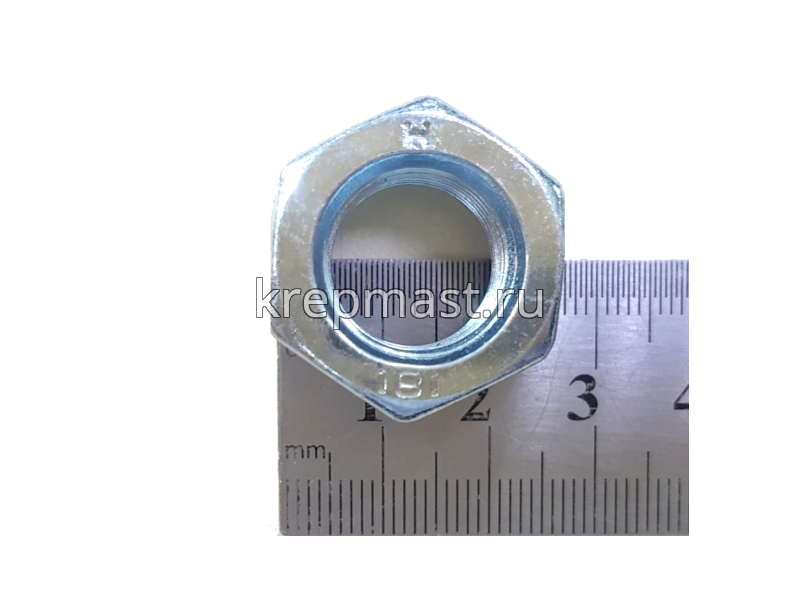 Гайка 6-гр. М 18 (1,5) МЕЛКАЯ резьба DIN 934