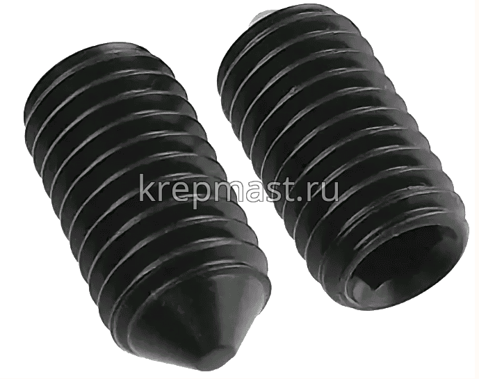 Винт уст. 6х 8 12,9 DIN 914 зостр. вн/ш