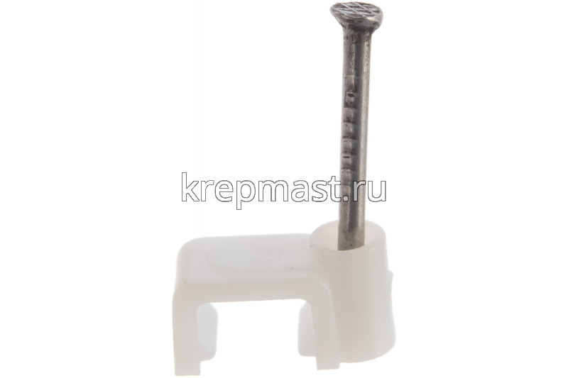 Скобы для кабеля плоские 5мм