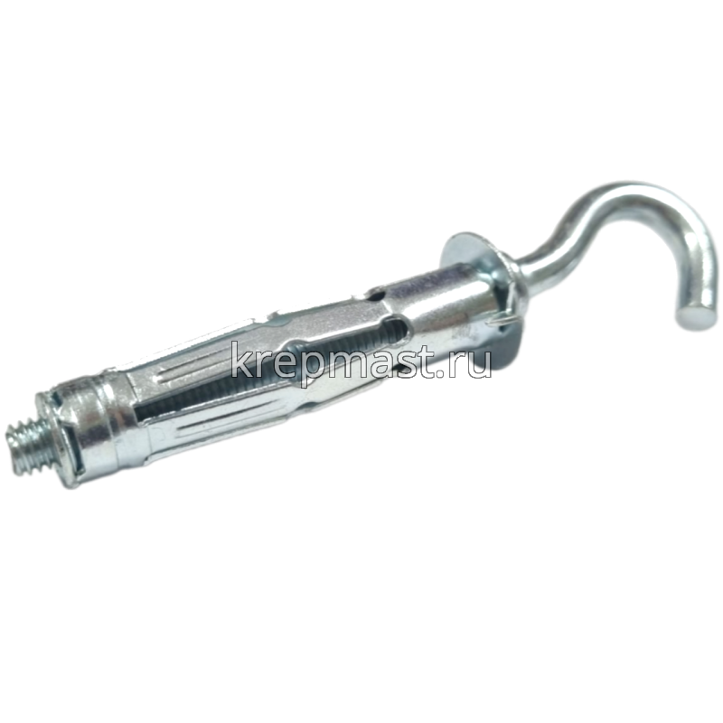 Дюбель мет.д/пустотелых констр.крюк М 6х52