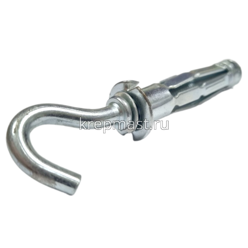 Дюбель мет.д/пустотелых констр.крюк М 6х52