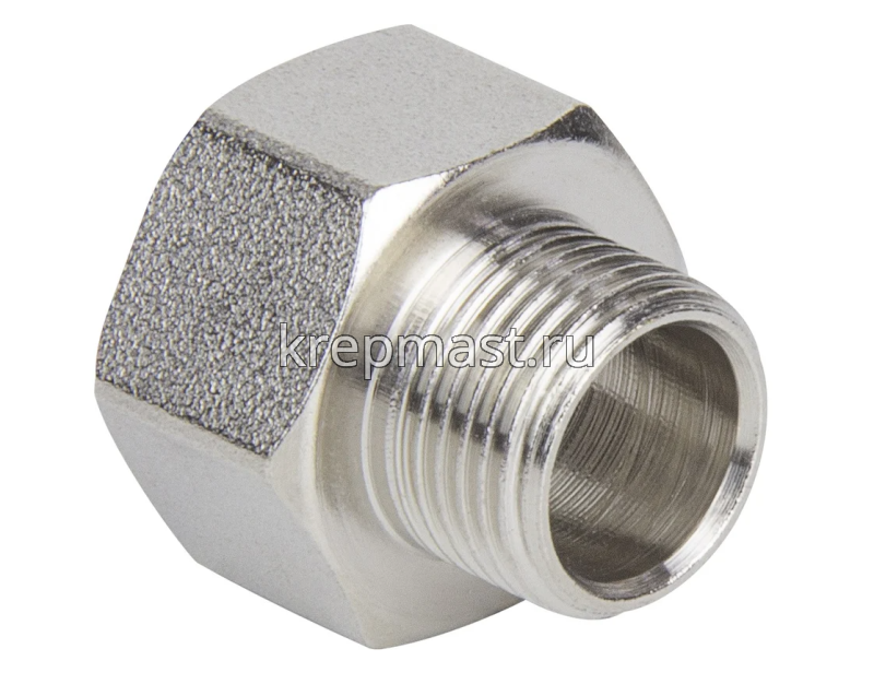 Переходник латунный 3/8 нар х 1/2 вн