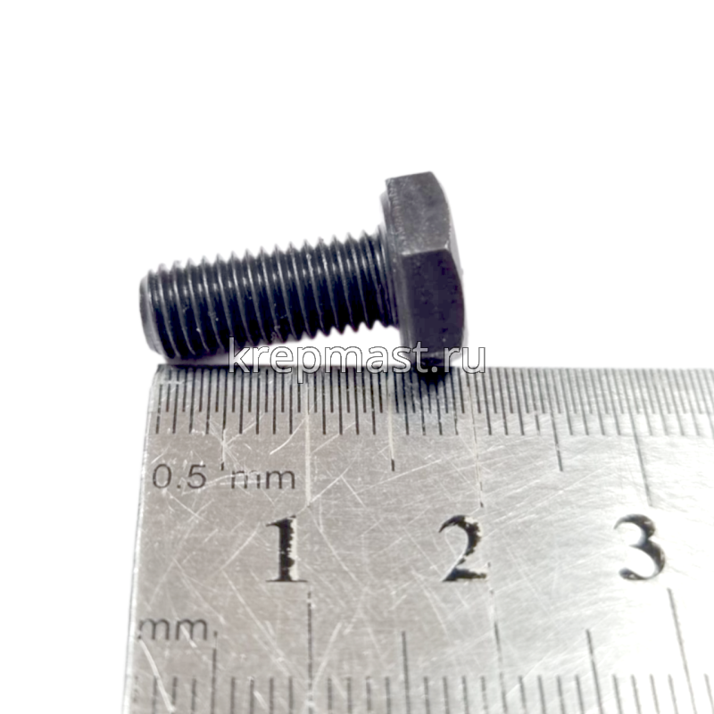 Болт дюймовый DIN 933 UNF 1/4 х 16мм кл.пр.10,9