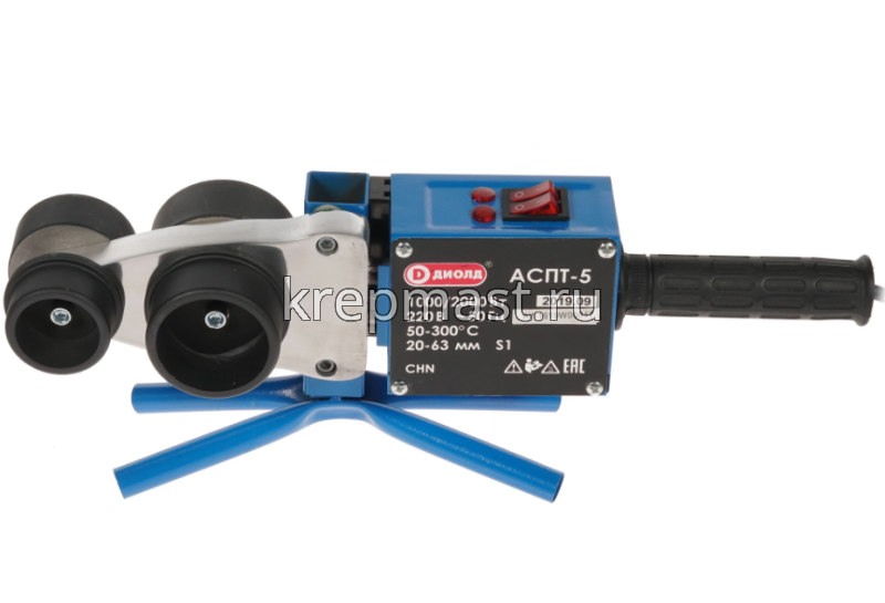 Паяльник ДИОЛД для полипр.труб (1000/2000Вт) д.20-63мм