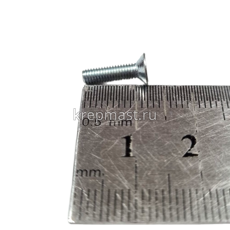 Винт с внут. шестиг. потай голов. 3х12 кл.пр.8,8 DIN 7991