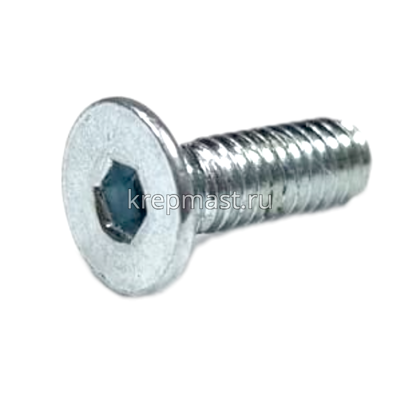 Винт с внут. шестиг. потай голов. 4х12 кл.пр.8,8 DIN 7991