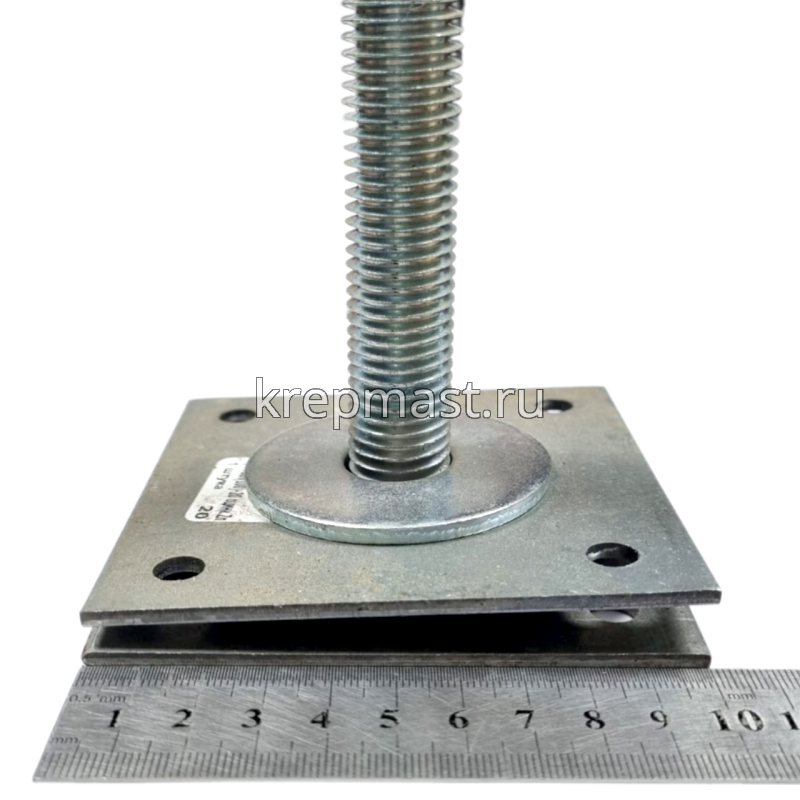 Стойка регулировочная 100(110) х 100(110) h=20 d=20мм