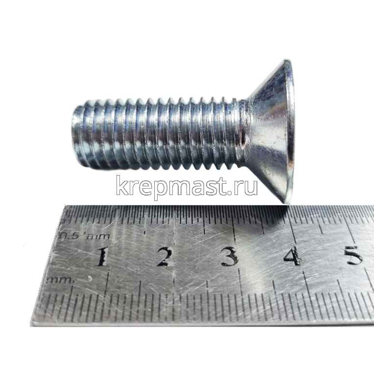 Винт с внут. шестиг. потай голов. 14х40 кл.пр.8,8 DIN 7991