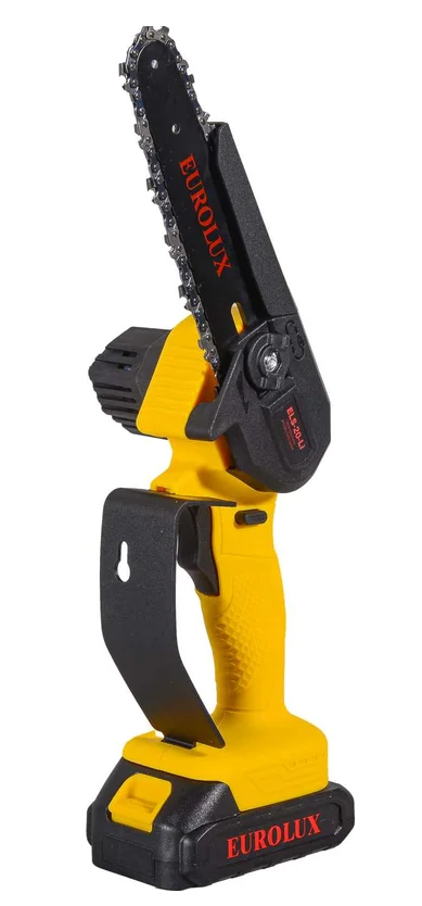 Электропила аккумуляторная Eurolux (с 1АКБ 2а/ч + ЗУ в комплекте)