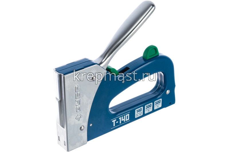 Степлер ЗУБР Т-140 3 в 1 (тип 140(6-16мм) / 300(16мм) / 500 (16мм))